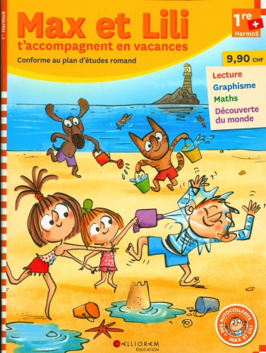 1ère Harmos - Cahier de vacances de Max et Lili Cahiers de vacances La family shop   