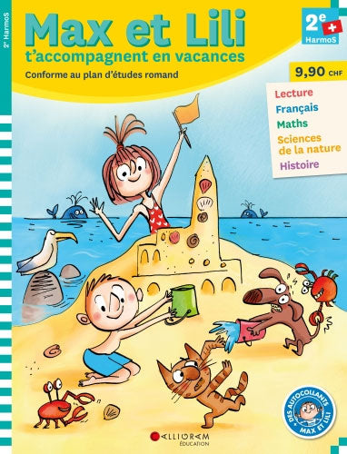 2ème Harmos - Cahier de vacances de Max et Lili Cahiers de vacances La family shop   