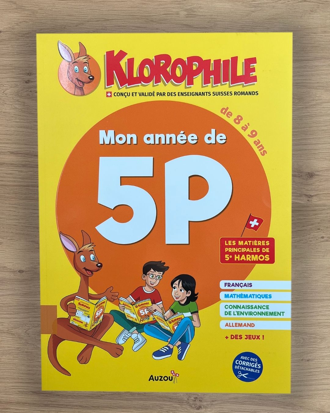 Mon année de 5P - Klorophile - Maths- Français - Allemand - 5ème harmos Appuis scolaires La family shop   