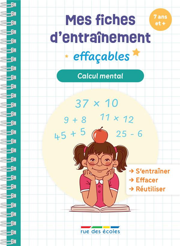Cahier de calcul mental - Addition, soustraction, multiplication - Dès 7 ans - (4 - 6e harmos) Appuis scolaires La family shop   