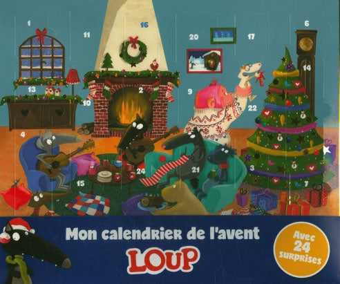 Mon calendrier de l'Avent avec LOUP : 24 activités amusantes pour préparer Noël Livres La Family Shop   