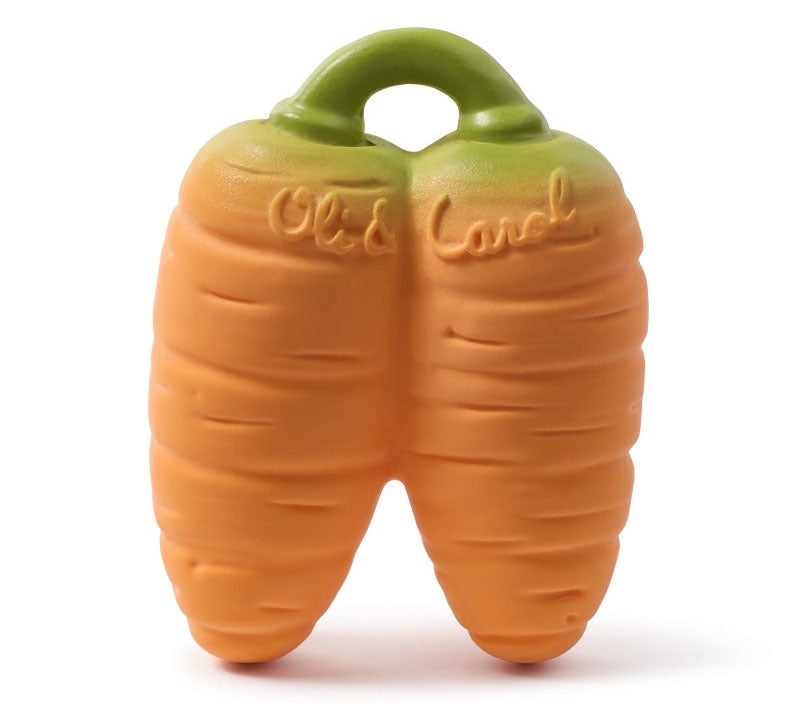 Mini doudou carotte pour bébé: faire ses dents, mâchouiller Jeux & loisirs créatifs La family shop   