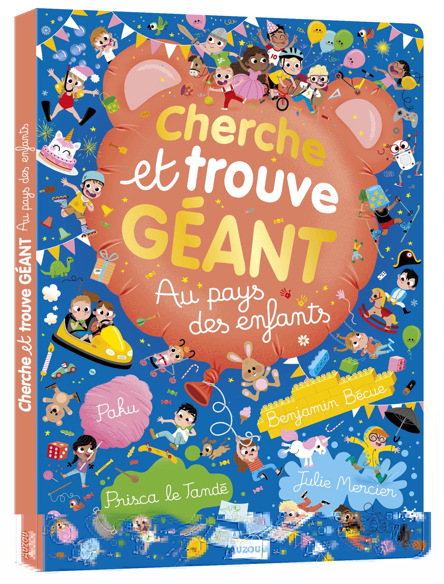 Cherche et trouve géant : au pays des enfants Livres La Family Shop   