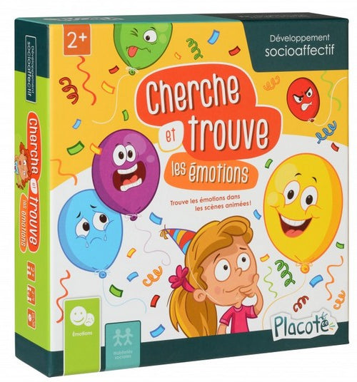 Cherche et trouve les émotions - Jeu Jeux & loisirs créatifs La Family Shop   