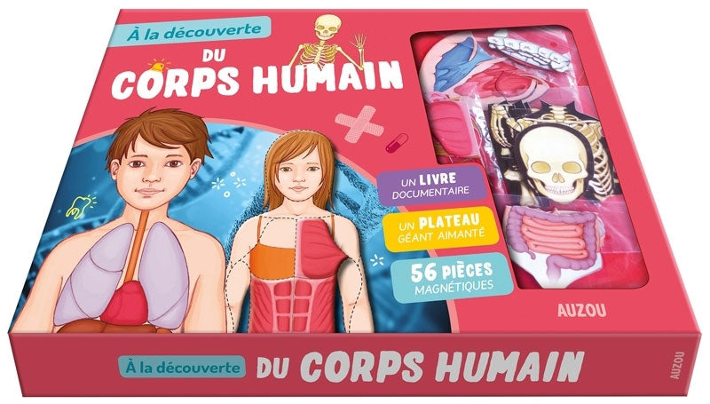 Coffret: A la découverte du corps humain - Dès 6 ans Jeux & loisirs créatifs La family shop   