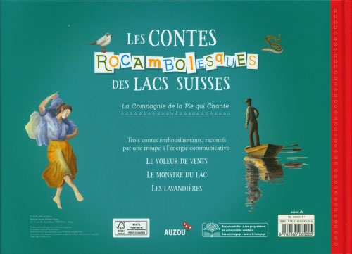 Contes rocambolesques des lacs suisses - avec CD Livres La family shop   