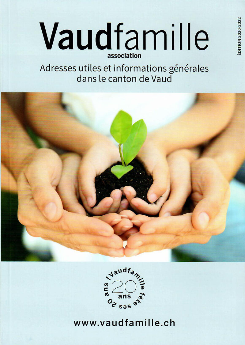 Brochure Vaudfamille: adresses utiles et informations générales. Spécial parents : brochures et magazine La family shop   