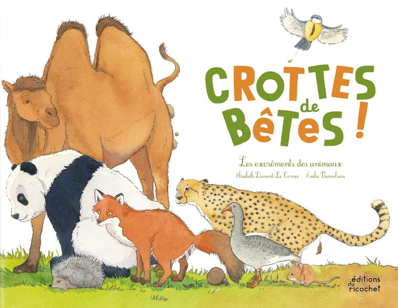 Crottes de bêtes ! - album Livres La family shop   