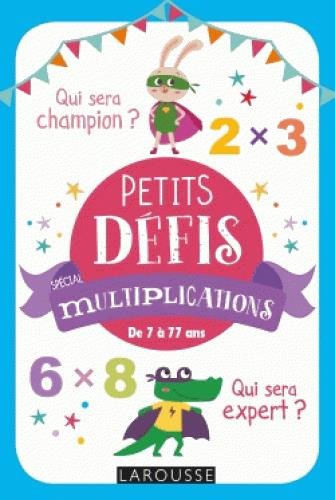 Petits défis de multiplications: Jeu de maths - 7 - 8 ans - 4 - 5P Harmos Jeux & loisirs créatifs La family shop   