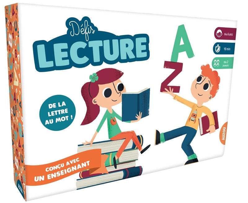 Défis lecture. Jeux de lecture - 4 ans - 1ère à 3ème harmos Jeux & loisirs créatifs La family shop   