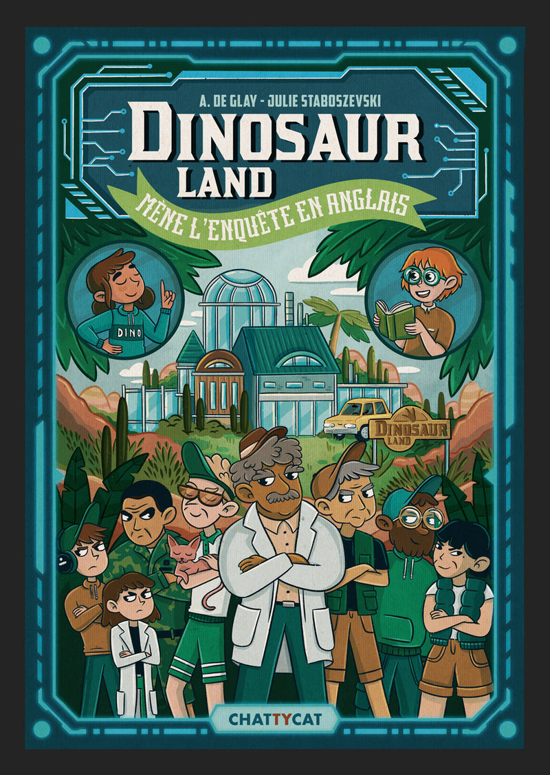 Dinosaur Land - textes en français et anglais Livres La family shop   