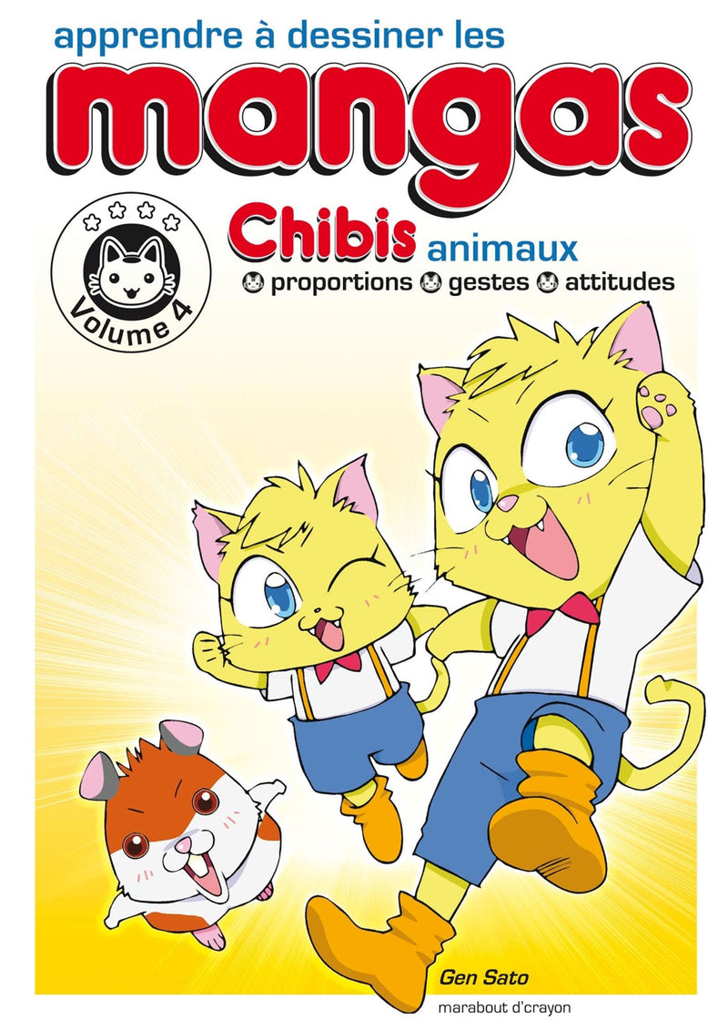 Apprendre à dessiner les mangas - Volume 4, Chibis animaux Livres La family shop   
