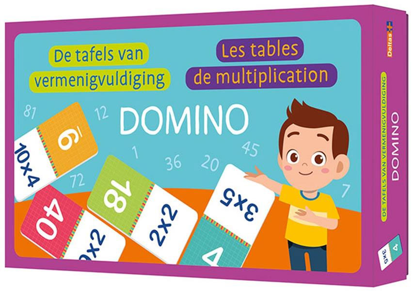 Dominos: Jeu de maths: j'apprends les tables de multiplication - 7 - 8 ans - 4 - 5P Harmos Jeux & loisirs créatifs La family shop   