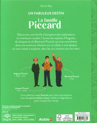 La famille PICCARD: un fabuleux destin Livres La Family Shop   