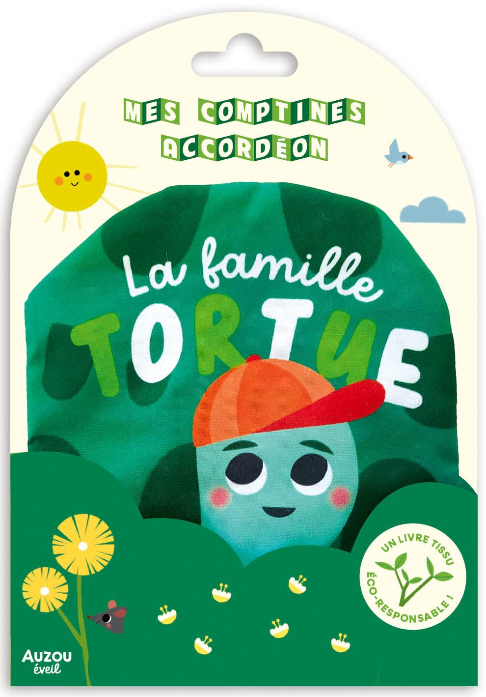 La famille tortue - livre tissu Livres La family shop   