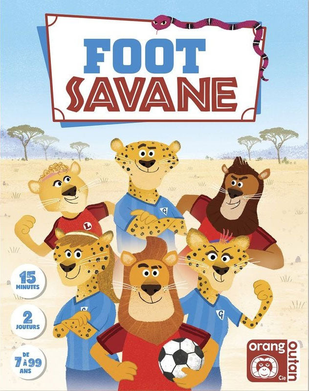 Cartes et stratégie: foot savane - 7 ans Jeux & loisirs créatifs La family shop   