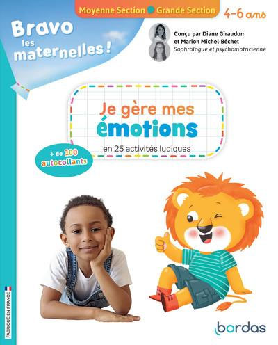 J'améliore mes émotions - 4/6 ans Cahiers de jeux La family shop   