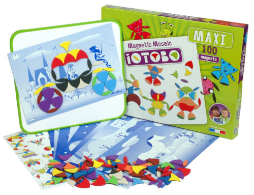 IOTOBO 4 - Maxi - 100 magnets - Dès 4 ans Jeux & loisirs créatifs servidis   