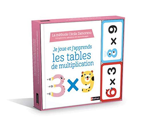 Je joue et j'apprends les tables de multiplication - Coffret jeux Jeux & loisirs créatifs OLF   