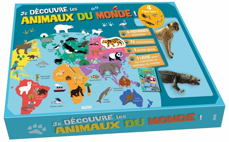 Coffret des animaux du monde - 5 ans Jeux & loisirs créatifs La family shop   