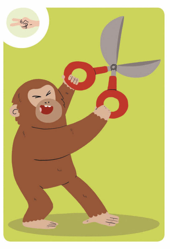 Cartes: Jeu de Tok Tok Monkey- Dès 5 ans - Logique et rapidité Jeux & loisirs créatifs La family shop   