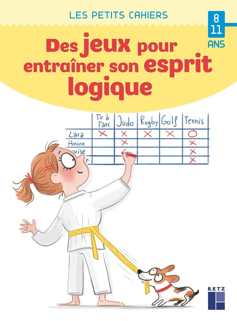 Cahier de jeux : Des jeux pour entrainer son esprit logique - 8-11 ans - 4-7 P Cahiers de jeux La family shop   