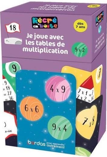 Je joue avec les tables de multiplication: Jeu de maths - 7 - 8 ans - 4 - 5P Harmos Jeux & loisirs créatifs La family shop   