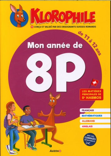 Mon année de 8P Harmos - Klorophile Appuis scolaires La family shop   