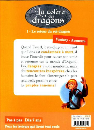 La colère des dragons T1: le retour du Roi-Dragon Livres La family shop   