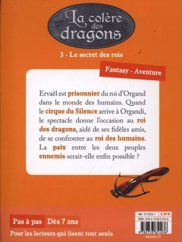 La colère des dragons T3: le secret des rois Livres La family shop   
