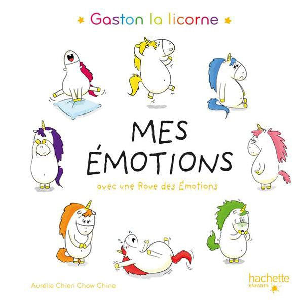 Mes émotions: Gaston la licorne - Livre tout carton émotions dès 2 ans Livres La Family Shop   