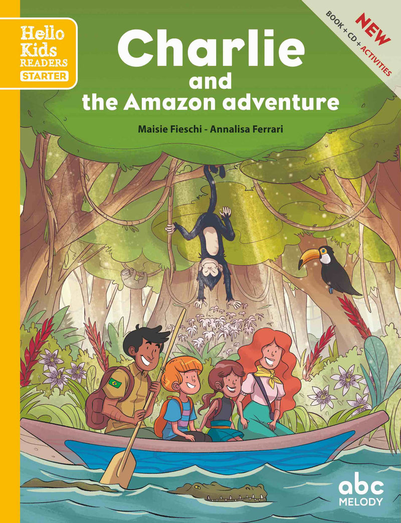 Charlie and the Amazon Adventure - Starter level (+ CD) Livres servidis   
