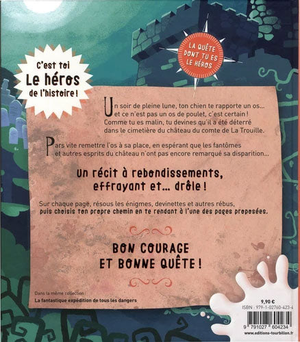 Deviens le héros: le château du Comte de la Trouille - Dès 6 ans Livres La family shop   
