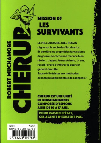 Cherub - Les survivants - T5 Livres La family shop   