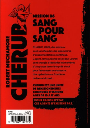 Cherub - Sang pour sang - T6 Livres La family shop   