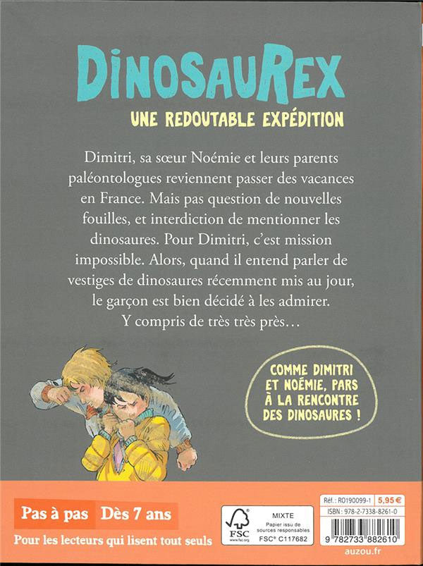 DinosauRex - Tome 5 : Une redoutable expédition - Dès 7 ans Livres La family shop   