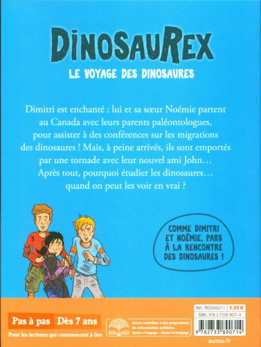 DinosauRex - Tome 6 : Le voyage des dinosaures  - Dès 7 ans Livres La family shop   