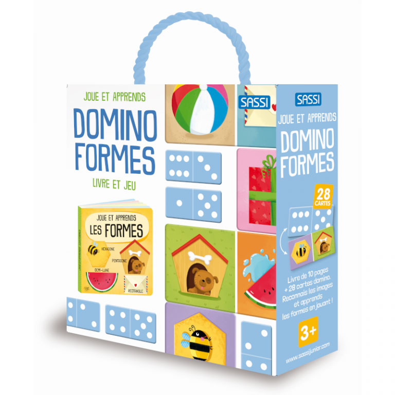 Dominos des formes Jeux & loisirs créatifs La Family Shop   