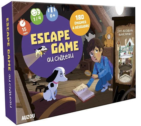Escape game au Château - 180 énigmes à résoudre Jeux & loisirs créatifs La family shop   