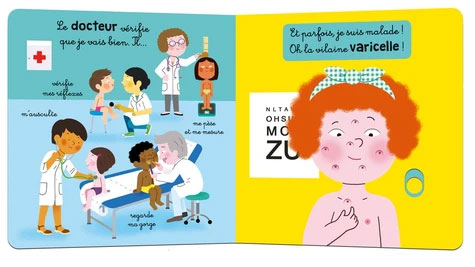 Le corps - Livre tout-carton à flaps et mécanismes Livres La family shop   