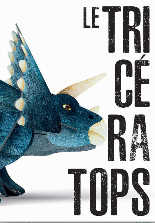 Coffret Le tricératops 3D! L'ère des dinosaures Jeux & loisirs créatifs servidis (attendre la new édition)   