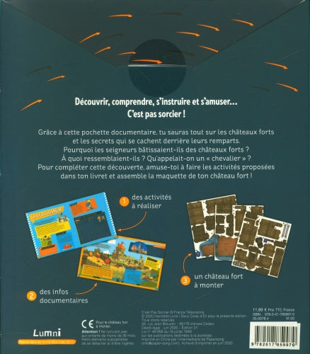 Maquette: fabrique ton château fort Jeux & loisirs créatifs La family shop   