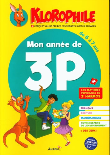3ème harmos - Mon année de 3P - Klorophile - Maths- Français et jeux - 3ème harmos Appuis scolaires La family shop   