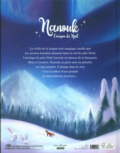 Nanouk, l'ourson de Noël Livres La family shop   
