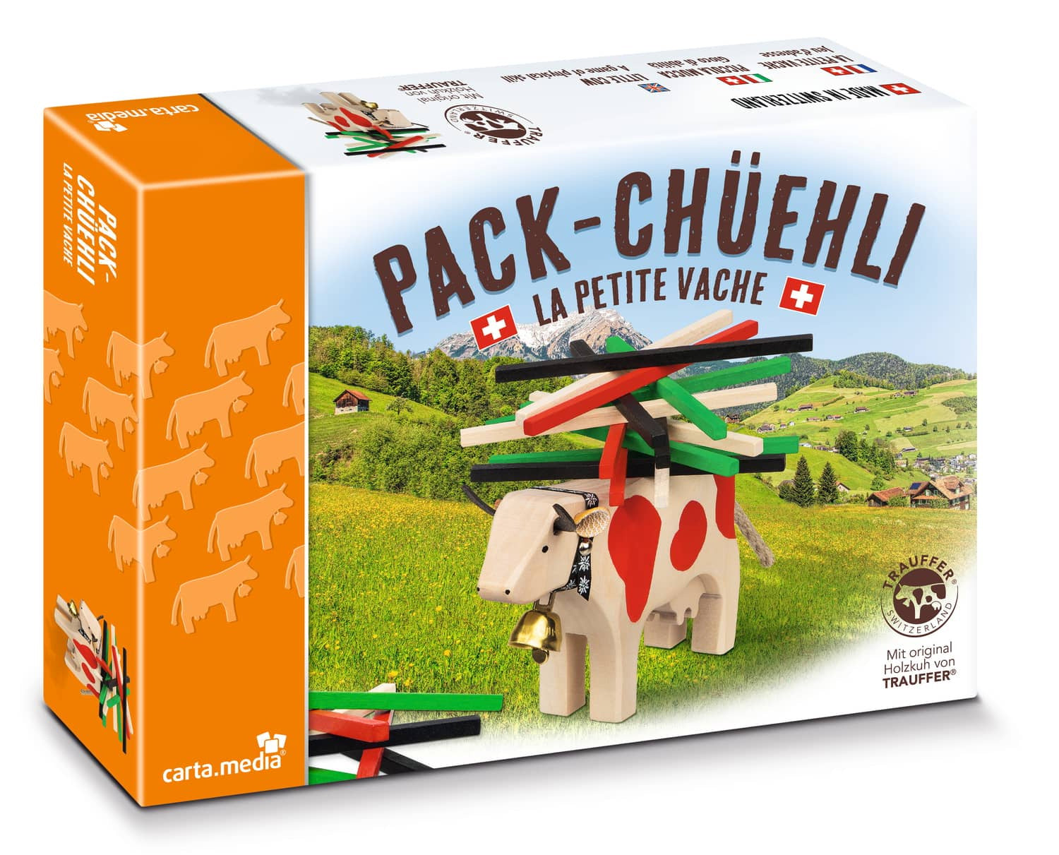 La petite vache Trauffer - Jeu d'adresse en bois Jeux & loisirs créatifs Opitec 326764   