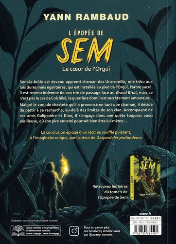 L'épopée de Sem, Le coeur de l'Orguï - T2 - Livre ado (13-15 ans) Livres La family shop   