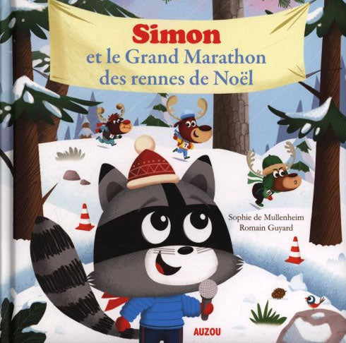 Simon et le grand marathon des Rennes de Noël Livres La family shop   