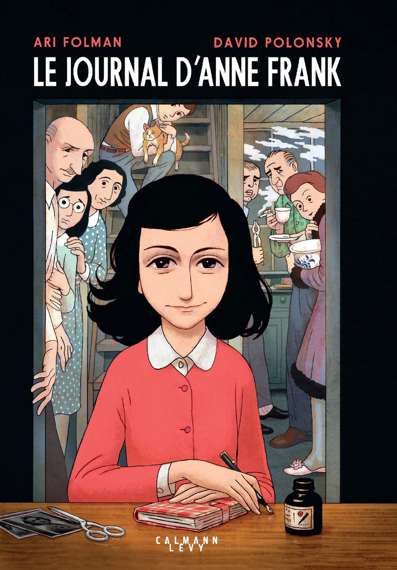 Le journal d'Anne Frank - Album graphique Livres La family shop   