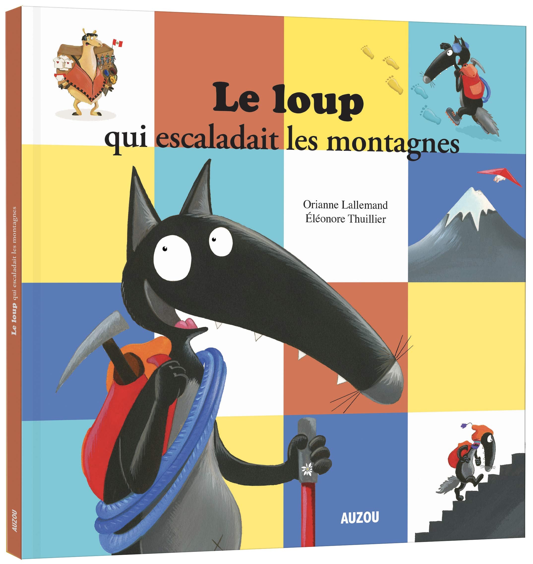 Le loup qui escaladait les montagnes - Grand Album Livres La family shop   