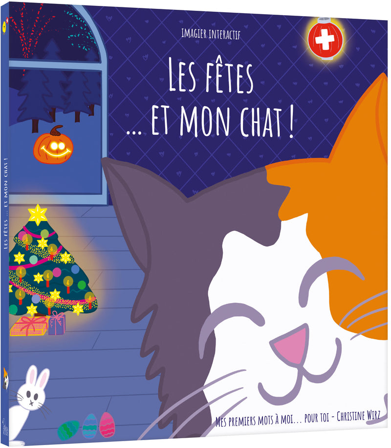 Les fêtes et mon chat ! Un imagier Suisse sur Noël et les autres fêtes! Livres La family shop   